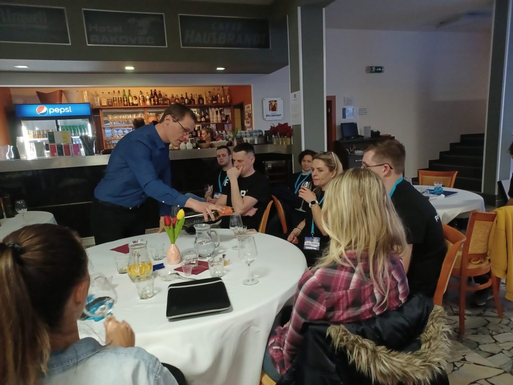 Degustace vína z vinařství Víno Filip.
